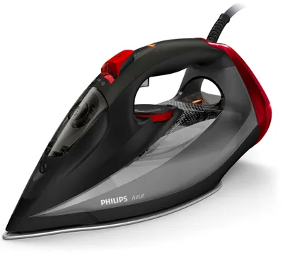 Produktbild von Žehlička Philips Azur s keramickou žehliacou plochou, konštantná para 50 g/min, 2600 W, čierna (GC4567/80)