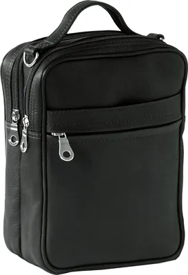 Produktbild von HAROLD'S Leder Umhängetasche Country Messengerbag Black schwarz