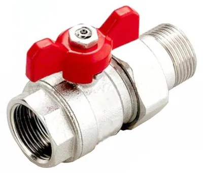 Image de Robinet À Bille Avec Raccord De 3/4"
