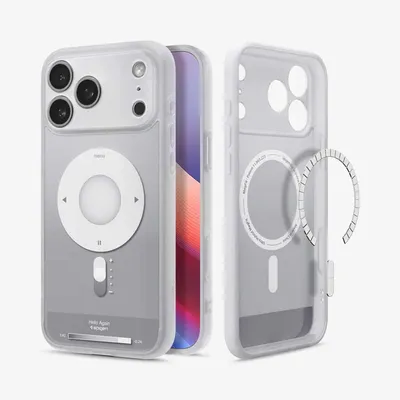 Image de Spigen Ultra Hybrid (MagFit), Coque, Apple, iPhone 17 Pro, 16 cm (6.3"), Argent