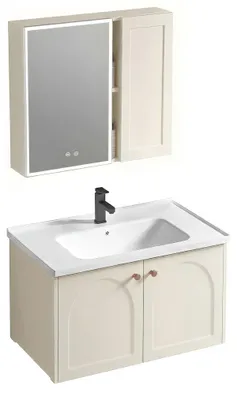 Obrázok produktu pre Rea Súprava Kúpeľňového Nábytku S Umývadlom Denver 60cm Creme