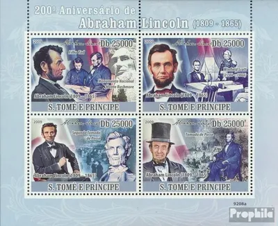 Produktbild von Briefmarken Sao Tome e Principe 2009 Mi 3877-3880 Kleinbogen (kompl.Ausg.) postfrisch Geburtstage von Persönlichkeiten