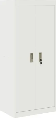 Imagen del producto de vidaXL Armario de almacenamiento, blanco, 60 x 40 x 140 cm, acero