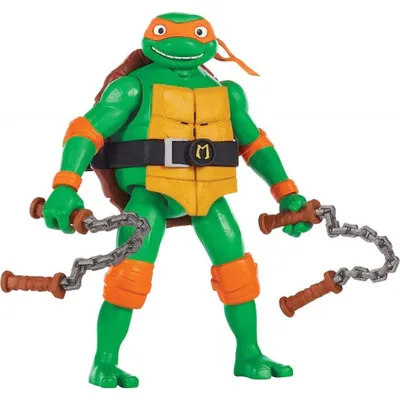 Produktbild von Teenage Mutant Ninja Turtle - Ninja Shouts Michelangelo - Spielfigur