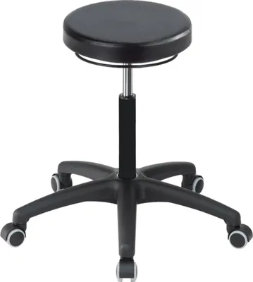Image de Tabouret pivotant avec roulettes MoussePolyuréthane425-555 mm