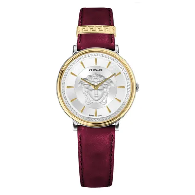 A product shot of a watch.