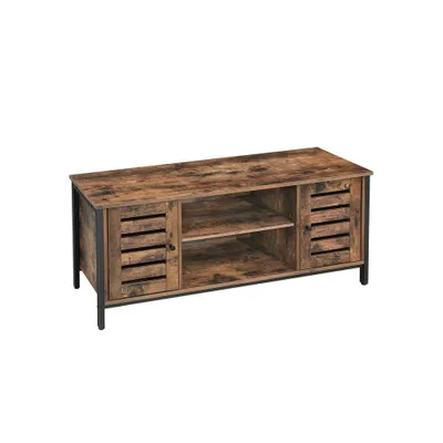 Produktbild von Songmics TV Schrank Industrie Design Vintagebraun Schwarz