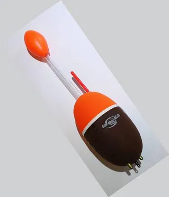 Produktbild von Stabile Welspose oval 100g 22cm mit Knicklichthalter für 4,5cm Knicklichter