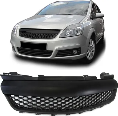 Produktbild von Sport Kühlergrill OPC Waben Grill ohne Emblem Schwarz für Opel Zafira B 05-08