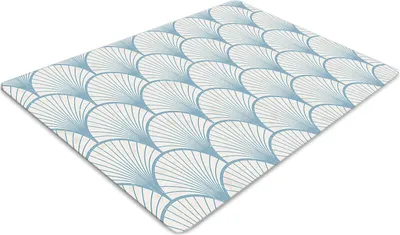 Obrázok produktu pre Podlahová ochranná podložka - Ochranná podložka pod stoličku - Podlahová podložka - 100x70 cm - Retro