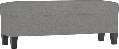 Immagine prodotto di Panca Grigio Scuro 100x35x41 cm in Tessuto
