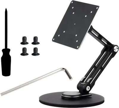 Immagine prodotto di Supporto regolabile per monitor - Standard VESA 50, 75 e 100 mm - Adatto per schermi fino a 19 pollici