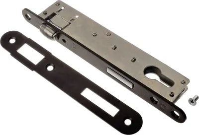 Produktbild von Einsteckschloss mit Rollfalle Profizylinder Universal Schloss mit Rolle PZ Z077
