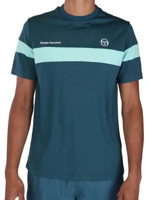 Immagine prodotto di Maglietta a maniche corte Sergio Tacchini LEONE PL, colore verde