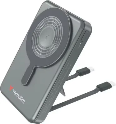 Obrázok produktu pre Verbatim 32272, 10000 mAh, Lítium polymér (lipo), Power Delivery 3.0, Quick Charge 3.0, Bezdrôtové nabíjanie, 3,85 V, 52 W