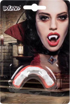 Produktbild von Vampirzähne Vampirgebiss Halloween Karneval Fasching