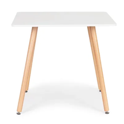 Produktbild von Küchentisch modern Holz Quadrat 80x80 cm