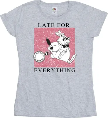 Produktbild von Disney - "Alice in Wonderland" T-Shirt für Damen BI6967 (XXL) (Grau)