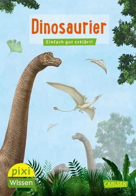 Immagine prodotto di Pixi Wissen 21: VE 5 Dinosaurier (5 Exemplare)
