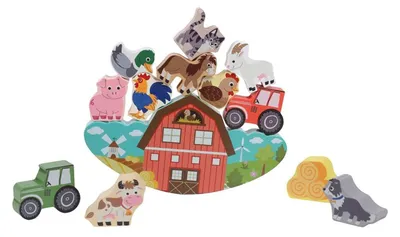Produktbild von 2Kids Toys: Das Gleichgewichtsspiel "Bauernhof"