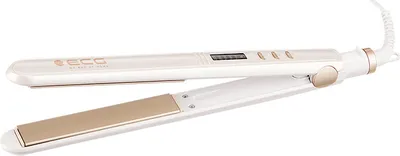Produktbild von ECG ZV 117 | Haarglätter | Keramische Platten | Temperatureinstellung 140-220 °C | LED-Anzeige der eingestellten Temperatur | Glätteisen |