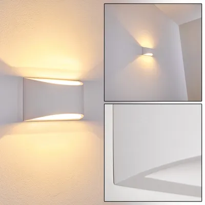 Produktbild von Gromo »Gromo« Wandlampe aus Keramik in Weiß