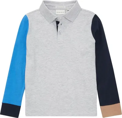 Produktbild von Tom Tailor 1033839 Langarm-polo Grau 92-98 cm Jungen Grau 92-98 cm