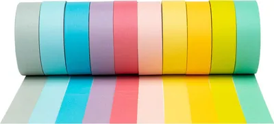 Produktbild von Colorations - Washi Tape Pastellfarben, 10er Set