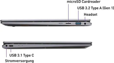 Produktbild von TERRA MOBILE 360-13R Falt-Notebook 13,3" - i5-1334U Windows 11 Home