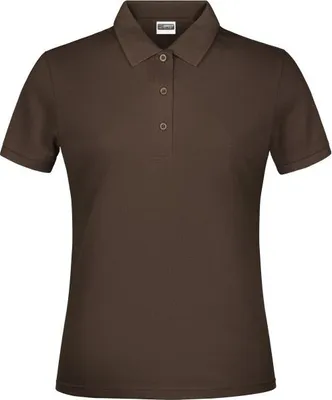 Produktbild von Promo Polo Lady Klassisches Poloshirt brown, Gr. XS