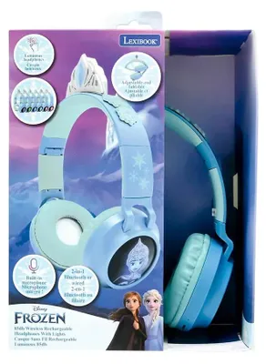 Produktbild von Lexibook HPBT015FZ, Verkabelt & Kabellos, Musik, Kopfhörer, Blau
