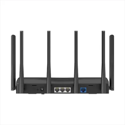 Immagine prodotto di MERCUSYS Mercusys BE6500 Dual-Band Wi-Fi 7 Router | MR37BE | 802.11be | 688/5760 Mbit/s | Ethernet LAN (RJ-45) ports 3 | Mesh Support No | MU-MiMO No | No mobile broadband | Antenna type Fixed Omni-Directional Antennas