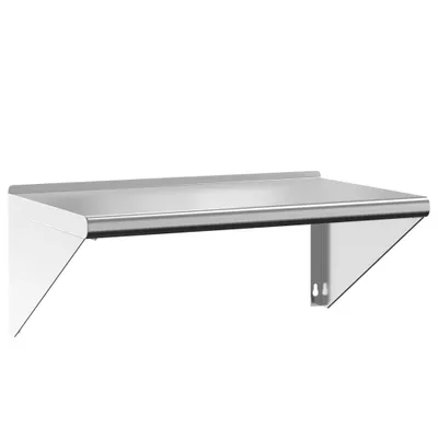 Obrázek produktu pro Nástěnná police 75 x 45 x 31 cm stříbrná nerezová ocel