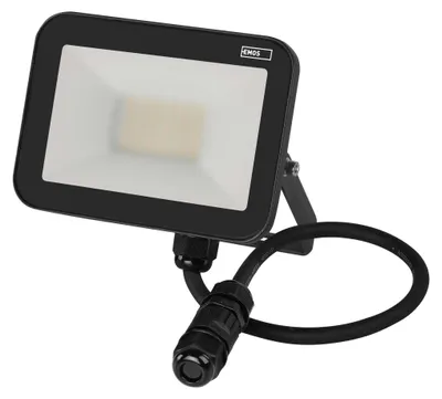 LED reflektor INOVO 20 W, šedý, neutrální bílá