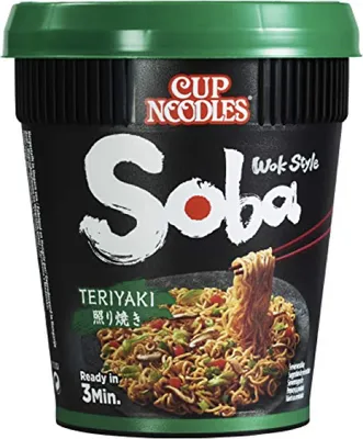 Produktbild von Nissin Soba Cup Teriyaki - 8 x 90 g Karton
