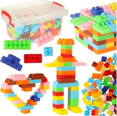 Image de Playos® - Briques - 240 pièces - en coffret - Construction - Briques - Jouets de construction - Garçons et filles - Pédagogique - Briques