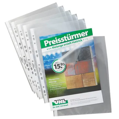Obrázok produktu pre Durable 2663-19 - 210 x 297 mm (A4) - Transparent - Polypropylen (PP) - 10 Stück(e)