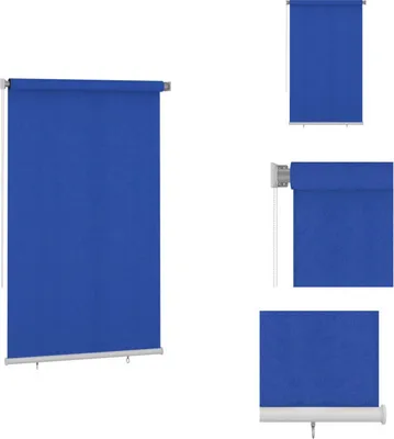 Obrázek produktu pro vidaXL Venkovní roleta 140x230 cm Modrá HDPE - Žaluzie a rolety