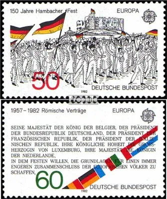 Produktbild von Briefmarken BRD (BR.Deutschland) 1982 Mi 1130-1131 (kompl.Ausg.) FDC Europa