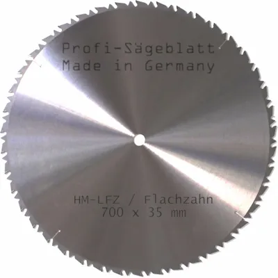 Produktbild von HM Sägeblatt 700 x 35mm Z= 42 LFZ Flach-Zahn Hartmetall Kreissägeblatt Ersatzsägeblatt mit Spanabweiser Widea für Tischkreissäge, Wippsäge Brennholzsäge für alle Natur-, Massiv-, Hart- und Brennhölzer