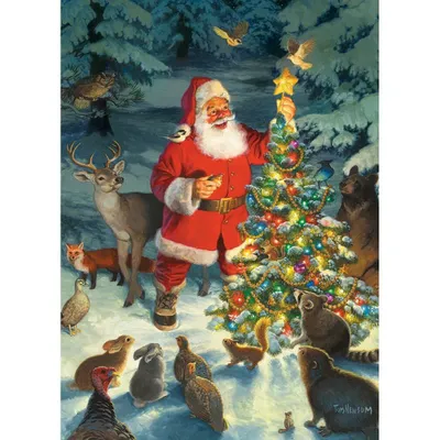Produktbild von Cobble Hill Santa's Tree, 1000 Stück(e)