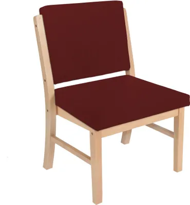 Produktbild von Stuhl für Schwergewichtige bis 250kg Alexander XXL Adipositas Schwerlaststuhl Kunstleder Dolaro Bordeaux