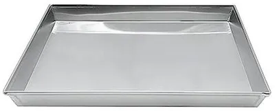 Produktbild von Famanu Servierplatte rechteckig 45 x 35 cm - Silber