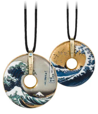 Immagine prodotto di Goebel Katsushika Hokusai - Die Welle (Halskette, Fine...