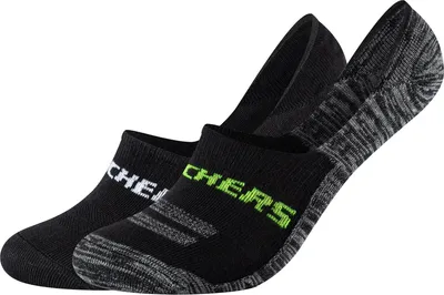 Immagine prodotto di 2er Pack SKECHERS Mesh Ventilation Footies Unisex 9997 - nero mix 35-38