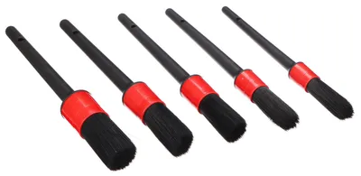 Productafbeelding van Set zachte precisieborstels voor autoreiniging CAR DETAILING BRUSH 5 SOFT, 5 stuks
