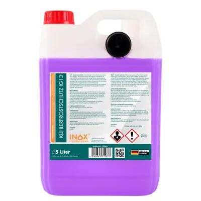 Produktbild von INOX® 5L Kühlerfrostschutz IG13 ReadyMix -35°C – Gebrauchsfertig & zuverlässig