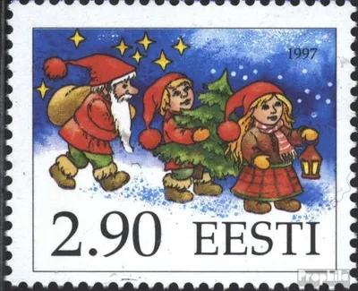 Produktbild von Briefmarken Estland 1997 Mi 313 (kompl.Ausg.) postfrisch Weihnachten