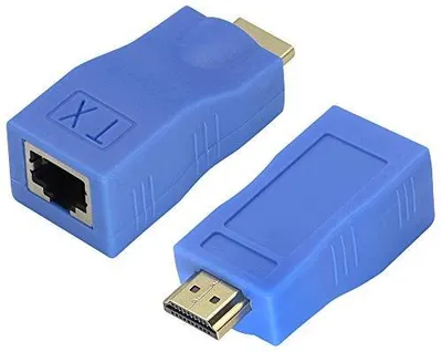 Zdjęcie produktu dla Przedłużacz HDMI na RJ45 kabel CAT6 1080P 4K do 30M dla telewizora