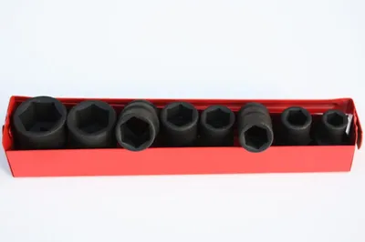 Produktbild von Nusskasten 3/8, Steckschlüsselsatz, 8-19mm, Cr-Mo, Metallbox